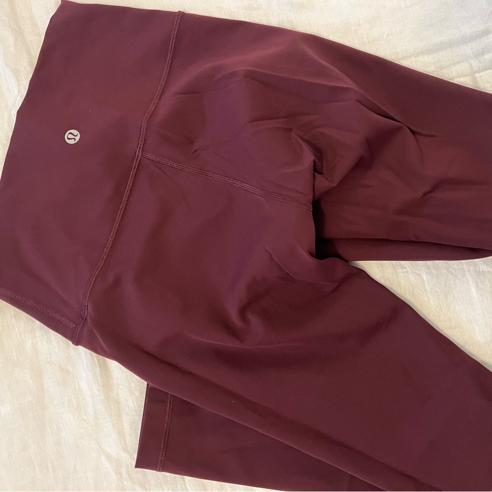 lululemon athletica Deep Wine Leggings - Picture 3 of 3